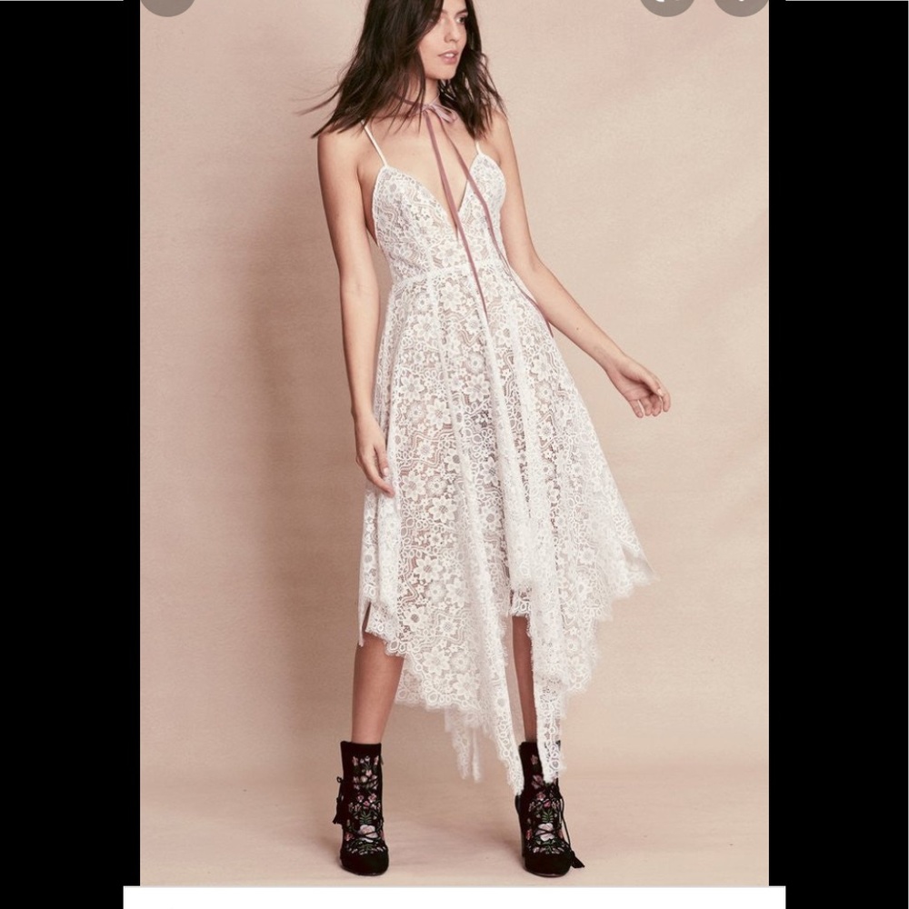 EUC For Love and Lemons Rosemary Dress sz S - Picture 9 of 13